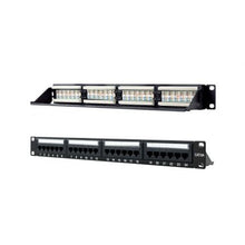 -1-Patch Panel Nanocable 10.21.4124/ 24 Puertos/ Cat.6a/ Altura 1U-1