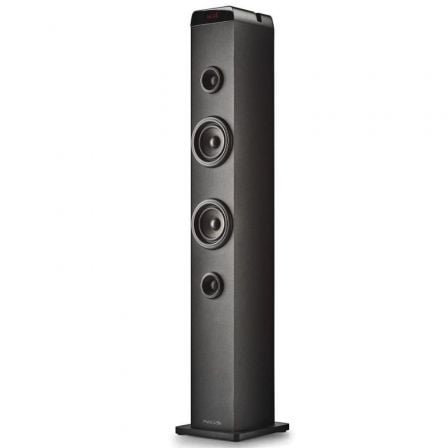 --Torre de Sonido con Bluetooth NGS SKY CHARM PRO/ 50W/ 2.0/ Negra-