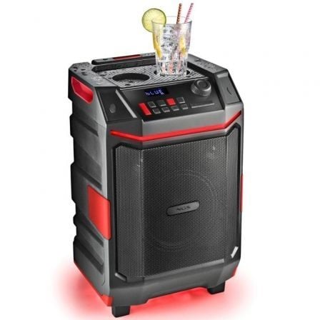 --Altavoz Portable con Bluetooth NGS Wild Bash/ 300W-