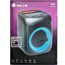 -4-Altavoz Portable con Bluetooth NGS Wild Swag Go/ 80W/ 1.0-4