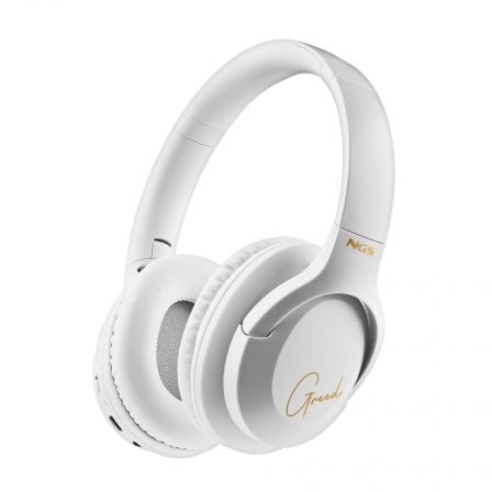 --Auriculares Inalámbricos NGS Artica Greed/ con Micrófono/ Bluetooth/ Blancos-