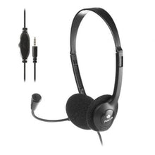 --Auriculares NGS MS103 MAX/ con Micrófono/ Jack 3.5/ Negros-