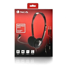 -4-Auriculares NGS MS103 MAX/ con Micrófono/ Jack 3.5/ Negros-4