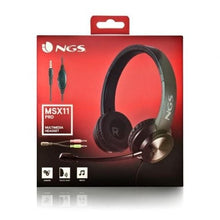 -4-Auriculares NGS MSX 11 Pro/ con Micrófono/ Jack 3.5/ Negros-4