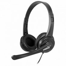 --Auriculares NGS VOX505 USB/ con Micrófono/ USB/ Negros-