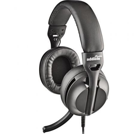 --Auriculares NGS VOX805 USB-C/ con Micrófono/ USB Tipo-C/ Negros-