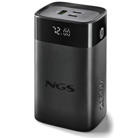 --Powerbank 20000mAh NGS TWIX20/ 65W/ Compatible con Portátiles/ Negra-