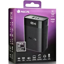 -3-Powerbank 30000mAh NGS TWIX30/ 140W/ Compatible con Portátiles/ Negra-3