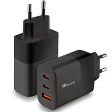-3-Cargador de Pared GaN NGS Bud 65W/ 2xUSB Tipo-C/ 1xUSB/ 65W-3