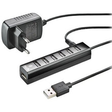 --Hub USB 2.0 con Alimentación Externa NGS IHUB7 Tiny/ 7xUSB-
