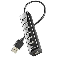 -1-Hub USB 2.0 con Alimentación Externa NGS IHUB7 Tiny/ 7xUSB-1