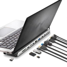 -2-Docking USB Tipo-C NGS WonderDock 12 Pro/ 3xUSB/ 2xHDMI 4K/ 1xVGA/ 1xRJ45/ 1xLector de Tarjetas/ 1xJack 3.5/ 1xUSB Tipo-C PD/ Gris-2