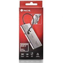-3-Hub USB Tipo-C NGS WonderDuo-C / 2xUSB/ 2xUSB Tipo-C-3