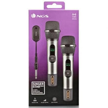 -4-Pack de 2 Micrófonos Inalámbricos NGS Singer Star Duo-4