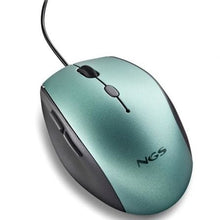 -3-Ratón Ergonómico NGS Moth Ice/ Hasta 1600 DPI/ Verde Hielo-3