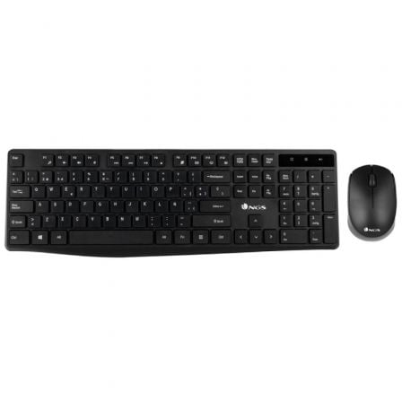 --Teclado y Ratón Inalámbricos NGS Allure Kit-