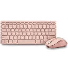 -1-Teclado y Ratón Inalámbricos NGS Fantasy Kit Pink/ Rosa-1