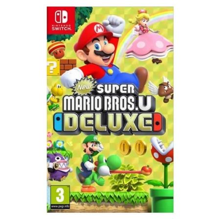 --Juego para Consola Nintendo Switch New Super Mario Bros U Deluxe-