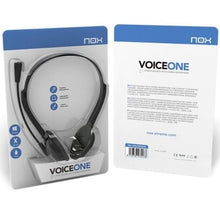 -3-Auriculares Nox Voice One/ con Micrófono/ Jack 3.5/ Negros-3