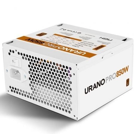 --Fuente de Alimentación Nox Hummer Urano Pro White/ 850W/ Ventilador 12cm/ 80 Plus Bronze-