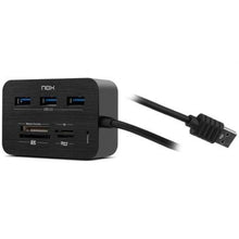 -1-Hub USB 3.0 Nox Reader One/ 3xUSB/ 1x Lector de Tarjetas-1
