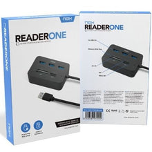 -2-Hub USB 3.0 Nox Reader One/ 3xUSB/ 1x Lector de Tarjetas-2