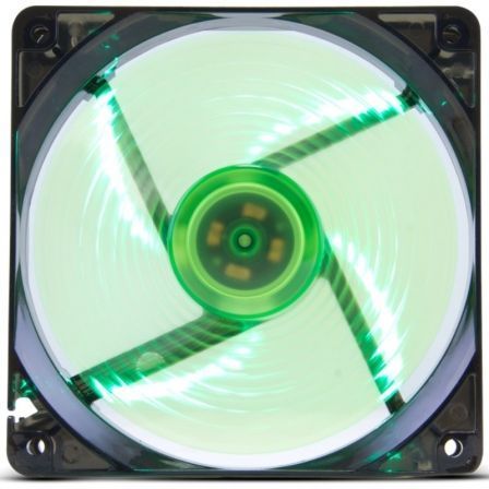 --Ventilador Nox Coolfan 120 LED/ 12cm/ Verde-