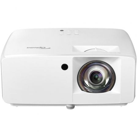 --Proyector Láser Optoma ZW350ST/ 3600 Lúmenes/ WXGA/ HDMI/ Blanco-