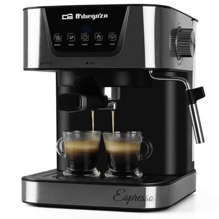 --Cafetera Expreso Orbegozo EX 6000/ 1050W/ 20 Bares-