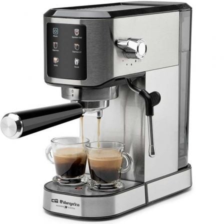 --Cafetera Expreso Orbegozo EX 7000/ 1350W/ 20 Bares-