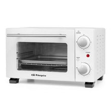 --Horno de Sobremesa Orbegozo HO 975/ 800W/ Capacidad 10L/ Blanco-