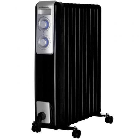 --Radiador de Aceite Orbegozo RN 2500/ 3 Potencias/ 2500W/ 11 Elementos Caloríficos-