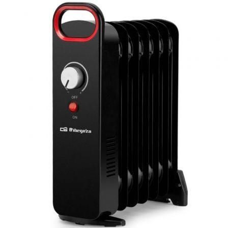 --Radiador de Aceite Orbegozo RO 1030/ 1000W/ 7 Elementos Caloríficos-
