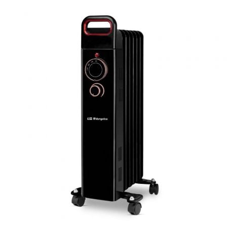 --Radiador de Aceite Orbegozo RUN 1500/ 3 Potencias/ 1500W/ 7 Elementos Caloríficos-