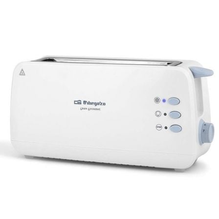 --Tostador Orbegozo TO 4012/ 850W/ Blanco-