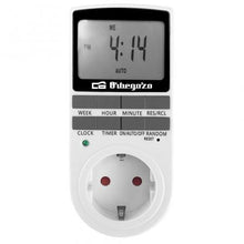 -1-Programador de Enchufe Orbegozo PG 25/ Potencia Máxima 3680W-1