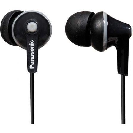 --Auriculares Intrauditivos Panasonic RP-HJE125/ Jack 3.5/ Negros-