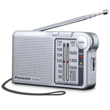 --Radio Portátil Panasonic RF-P150D/ con Batería/ a Pilas/ Plateada-