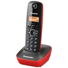 --Teléfono Inalámbrico Panasonic KX-TG1611/ Negro y Rojo-