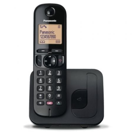 --Teléfono Inalámbrico Panasonic KX-TGC250SPB/ Negro-