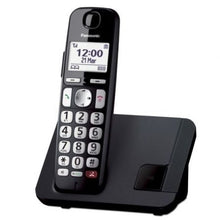 --Teléfono Inalámbrico Panasonic KX-TGE250SPB/ Negro-