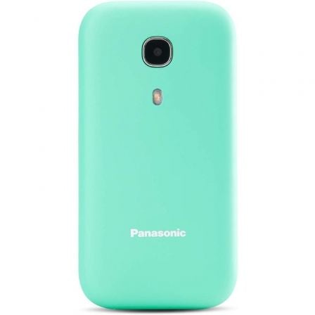 --Teléfono Móvil Panasonic KX-TU400EXC para Personas Mayores/ Turquesa-