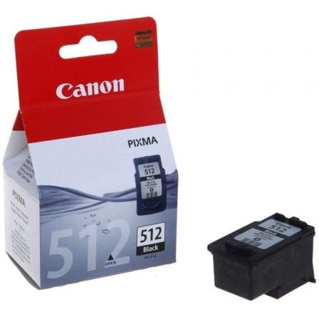 --Cartucho de Tinta Original Canon PG-512 Alta Capacidad/ Negro-