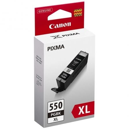 --Cartucho de Tinta Original Canon PGI-550PGBK XL Alta Capacidad/ Negro-