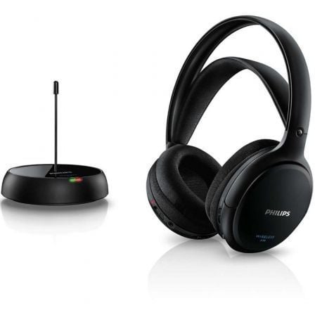 --Auriculares Inalámbricos Philips SHC5200/ Radiofrecuencia/ Negros-