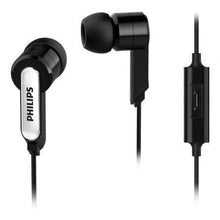 --Auriculares Intrauditivos Philips SHE1405BKS/27/ con Micrófono/ Jack 3.5/ Negros-
