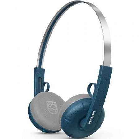 --Auriculares Inalámbricos Philips 2000 series TAH2000TL/ con Micrófono/ Bluetooth/ Azules-