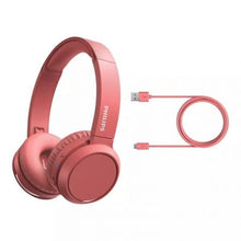 -1-Auriculares Inalámbricos Philips TAH4205/ con Micrófono/ Bluetooth/ Rojos-1