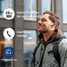 -3-Auriculares Bluetooth Philips TAT2139BK con estuche de carga/ Autonomía 7h/ Negros-3