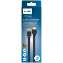 -1-Cable HDMI 4K Philips SWV5702/ HDMI Macho - HDMI Macho/ 2m/ Certificado/ Negro-1